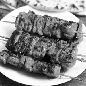 Tandoori Chicken kebab   