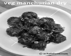 Veg Manchurian Dry