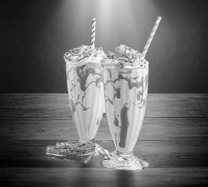 Butterscotch Ice Cream Milkshake