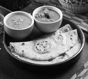 Chapati (3pc) With Curry And Dal