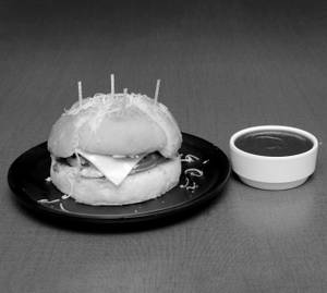 Cheese Peri Peri Aloo Tikki Burger 