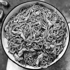 Chicken Burnt Chilli Garlic Noodles