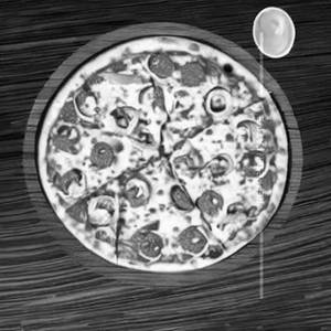 Scheezwan Veg Pizza