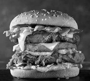 Chicken Broasted Burger