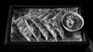 Mushroom And Three Cheese Filo Parcels