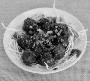 Vegetable Manchurian Dry