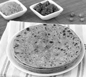 Matar Paratha