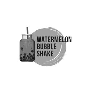 Watermelon Bubble Shake