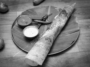 Butter Rava Masala Dosa