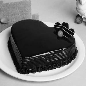 Birthday Special Choco Heart Cake [500grm]