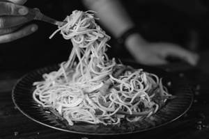 Mushroom Chowmein