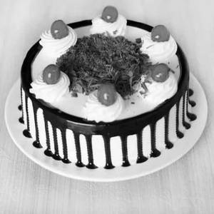 Eggless Classic Black Forest Cake (1 Pound)