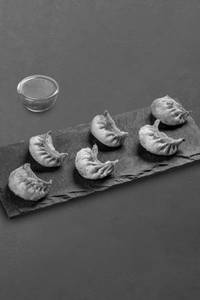 Fried Chicken Classic Momos with Momo Chutney - 6 Pcs
