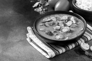 Panner Mushroom Masala Combo