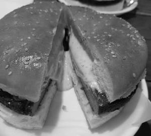 Jumbo chicken burger                               
