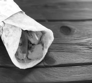 Paneer kati roll