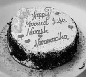 Black Forest Cake 1kg Eggless 