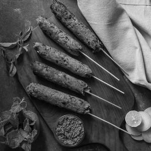 Veg Seekh Kebab (6 Pieces)