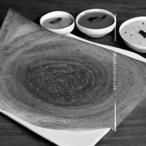 Dhania Butter Onion Rava Sada Dosa