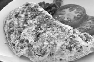 Double Omelette - 2 Eggs - Serve 1-2 Person