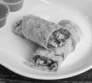 Chilly Paneer Roll