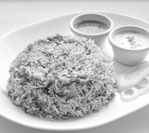 Veg Hyderabadi Dum Biryani 