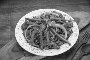 Pepper Chicken ( Shredded )