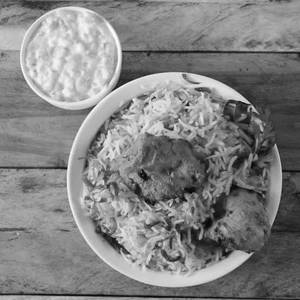 Chicken Tikka Biryani [2pcs]