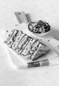 Fresh Vegetable Sandwich