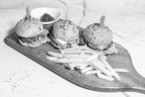 Portobello Mushroom & Goat Cheese Slider 