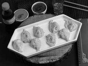 Potato Cheese Momos Steam (7 Pcs) [Steamed]