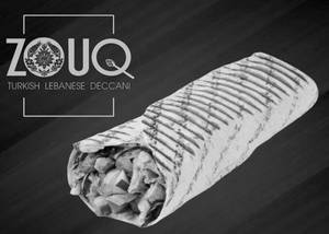 Jumbo Kubbus Jujeh Kabab Chicken Wrap
