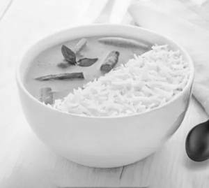 Veg Thai Green Curry With Steamed Rice