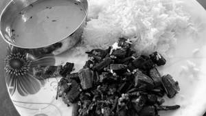 Dal Bhat Bhindi Bhujiya