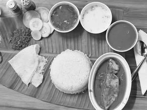 Fish Meal With White Rice