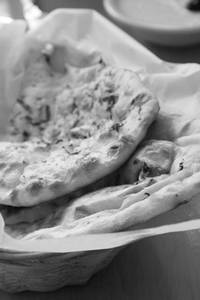 Garlic naan