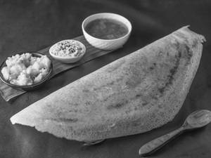 Cream Plain Dosa
