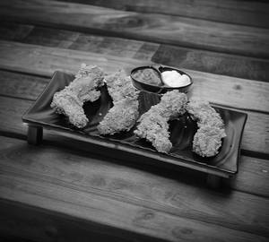 Hot crispy chicken wing (4 pieces)