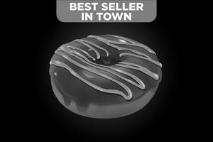 Micro Chocolate Donut
