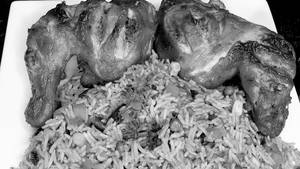 Grill Chicken  full + Chicken Fried Rice