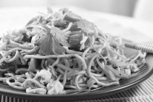 Egg noodles