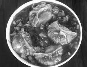 Chicken Manchurian Momos (5 Pcs)