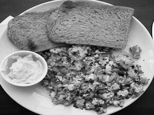 The Eggless Masala Scramble