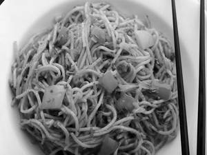 Veg Chilli Garlic Chow Mein