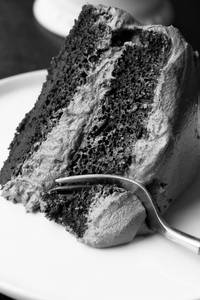 Almond Flour Chocolate Cake (Slice)- Gluten Free/ Sugar-Free
