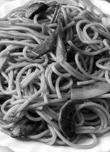 Sechwan Mushroom Noodles