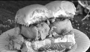 Oil Vada Pav
