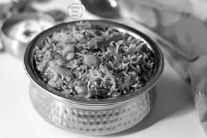Mushroom Biryani