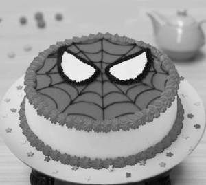 Spider man cake