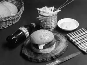 Chicken burger + pepsi [250 ml]